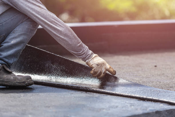 Professional Basement Waterproofing technician working in New Hope, AL